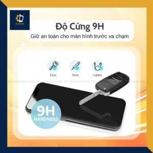 Kính Cường Lực King Kong Full Màn Hình Có Khung Hỗ Trợ Dán