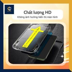 Kính Cường Lực King Kong Full Màn Hình Có Khung Hỗ Trợ Dán